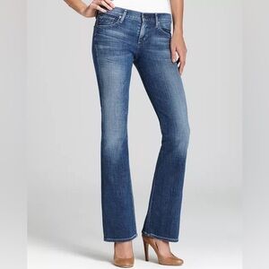 Citizens Of Humanity Kelly #001 Stretch Low Waist Boot Cut Jeans Size 28